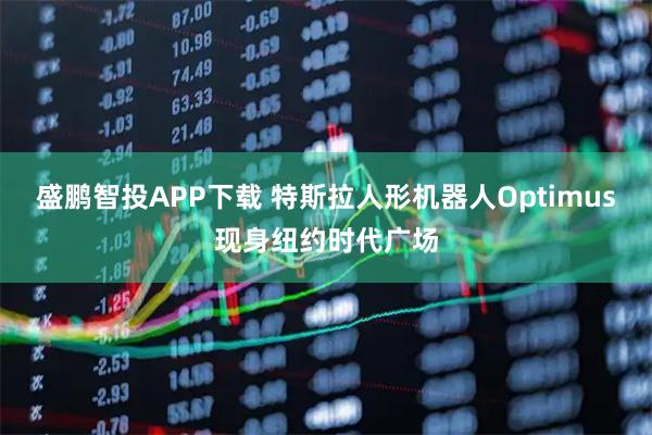 盛鹏智投APP下载 特斯拉人形机器人Optimus现身纽约时代广场